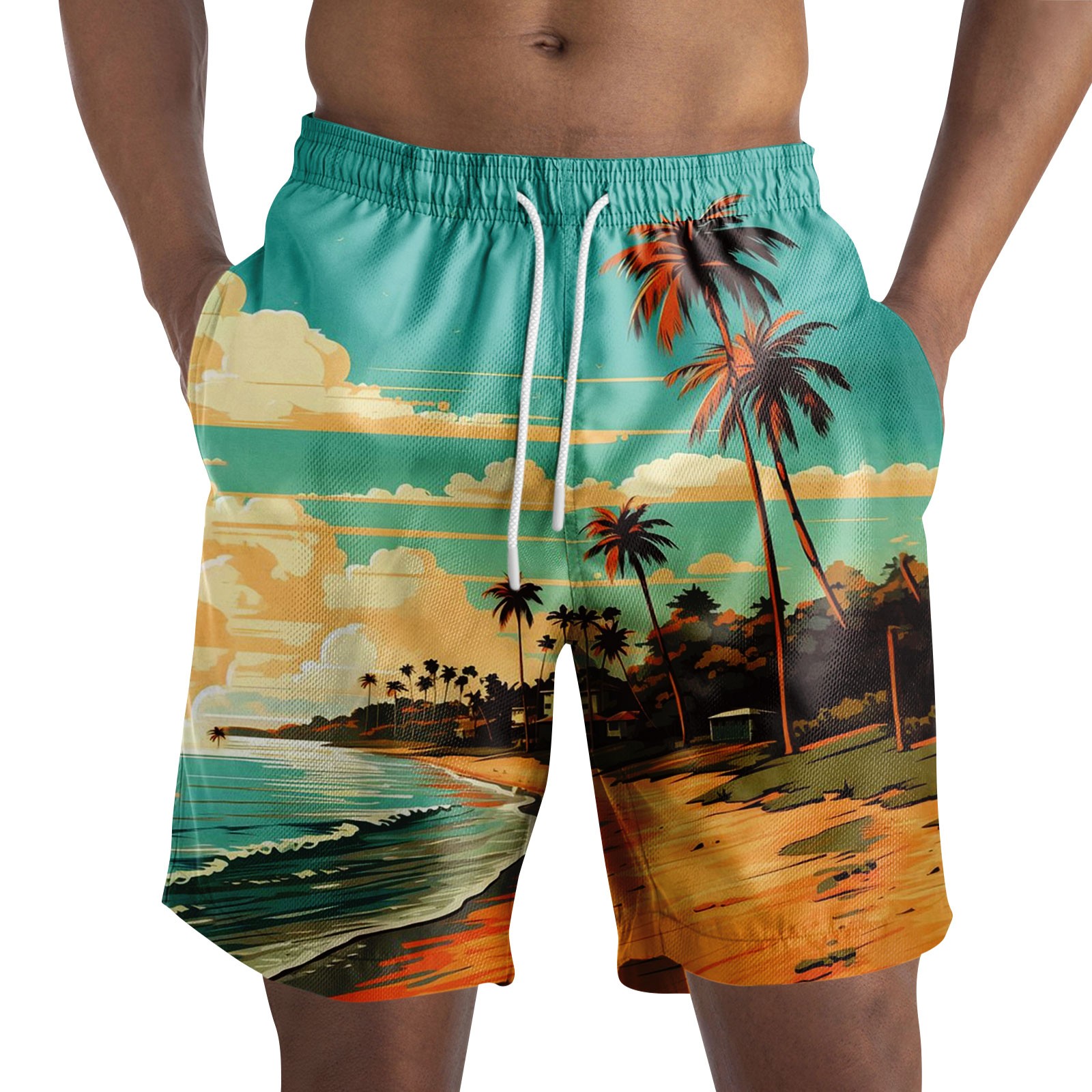 Kauai Beach Mens Shorts